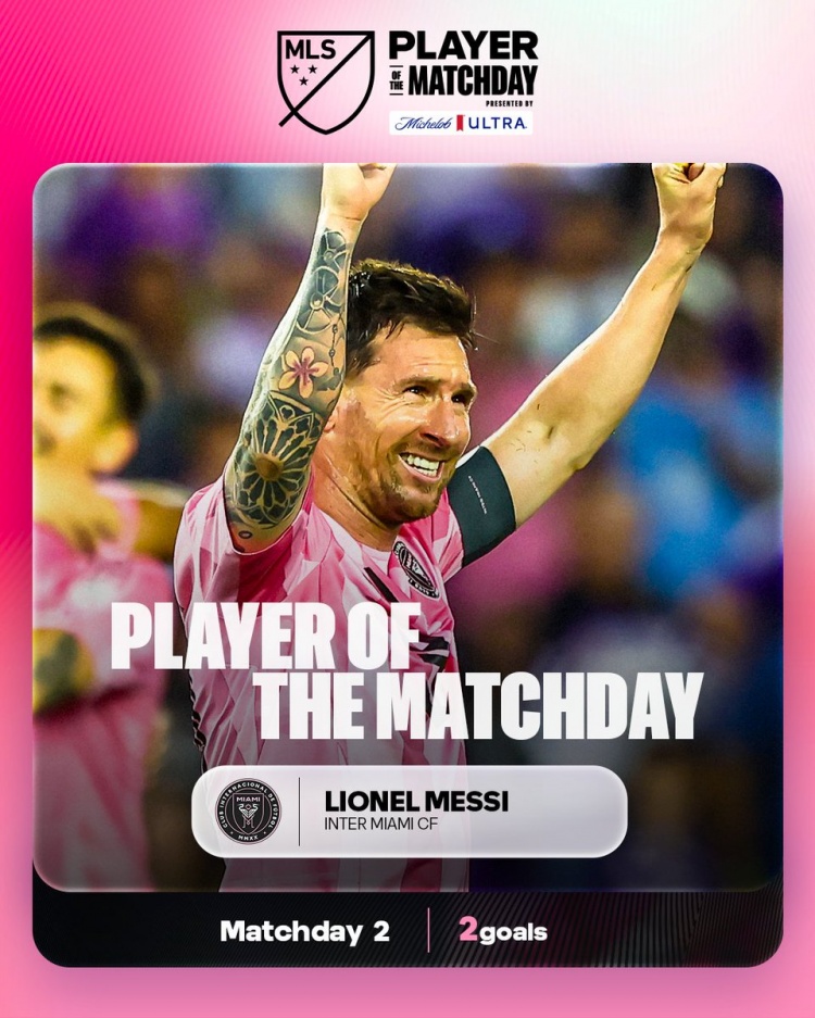 开云体育app-马卡：梅西13次获得MLS本轮最佳，距追平纪录保持者多诺万仅差6次