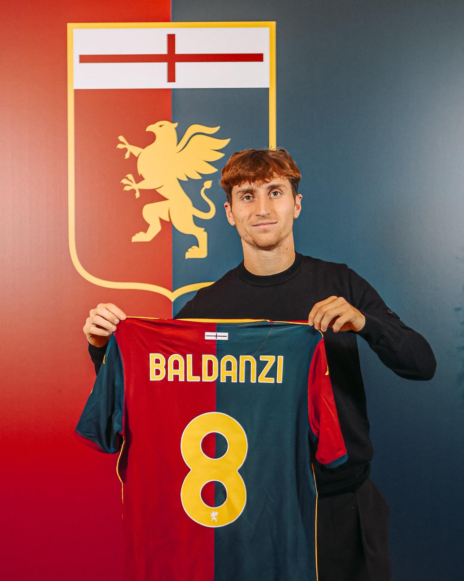 开云下载-官方：热那亚租借罗马中场巴尔丹齐，包含赛季末买断选项